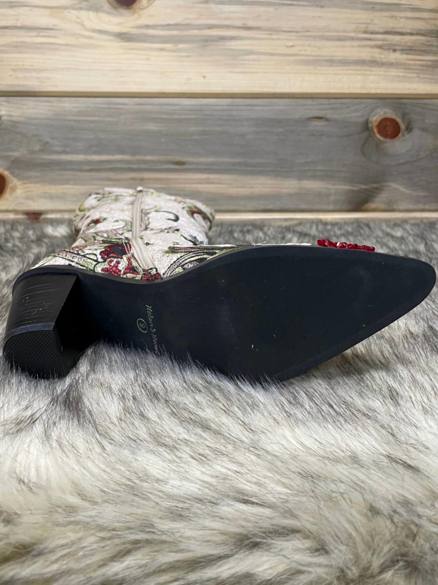 Helen'S Heart - Crystal Embellished Boot