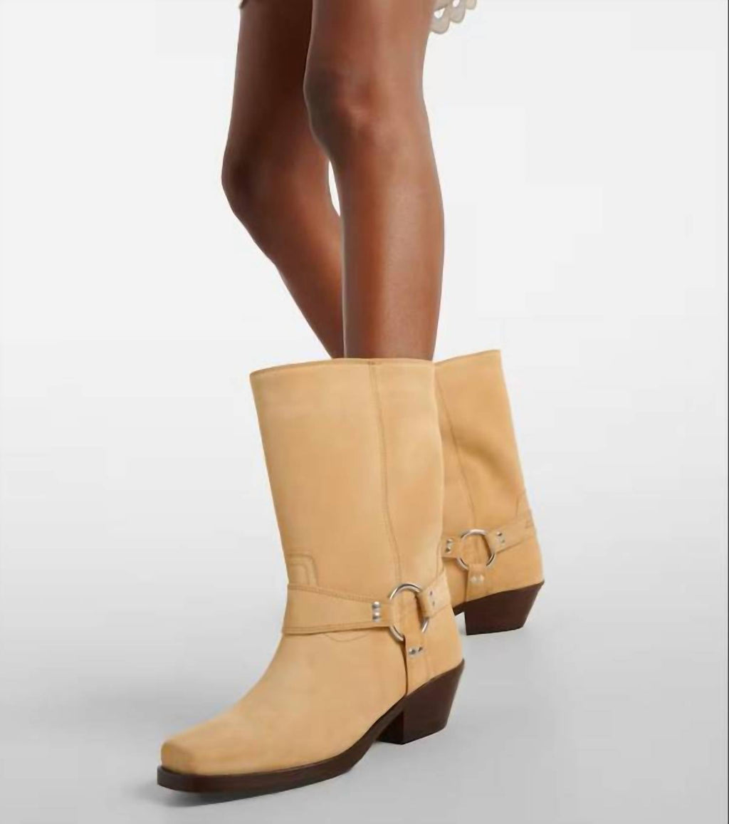 Isabel Marant - Pre-loved Women Antya Suede Biker Boots – Charmmory