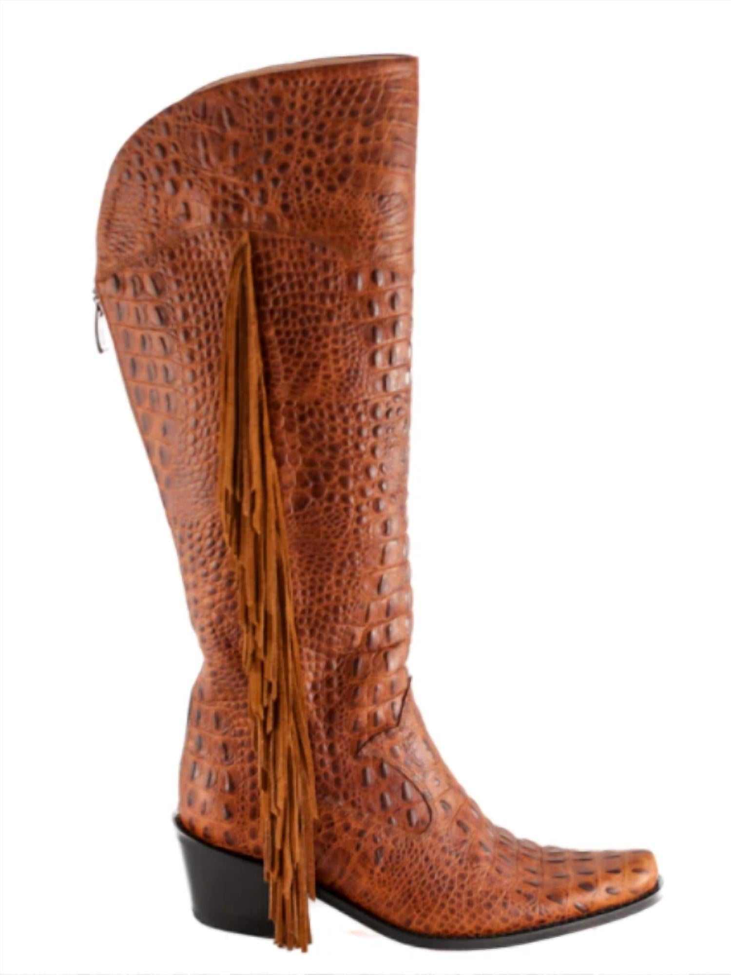 Manchester Fringe Tall Cowboy Boot